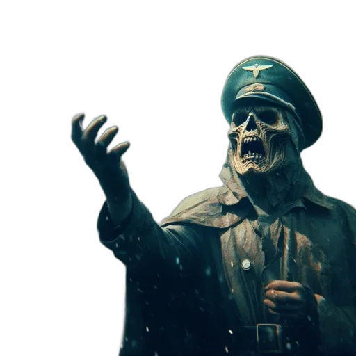 staff, face, mask, creature transparent PNG cut-out