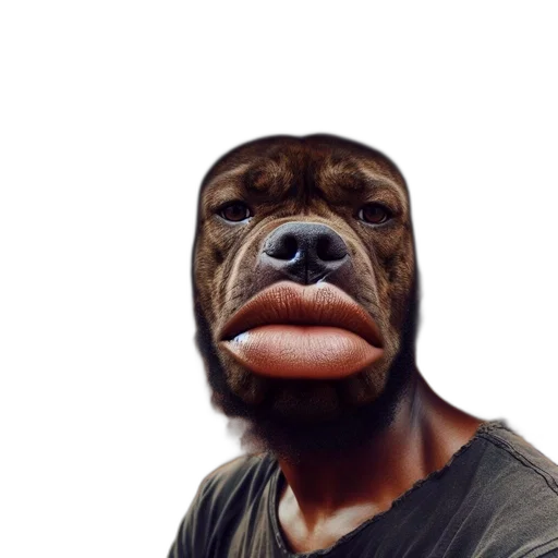 animal, face, creature, mask transparent PNG cut-out