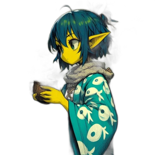 staff, mask, dragon, creature transparent PNG cut-out