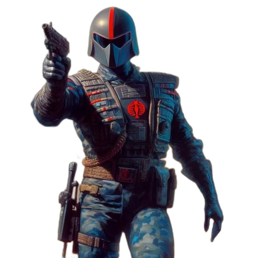 robot, weapon, concept art, 3d render transparent PNG cut-out