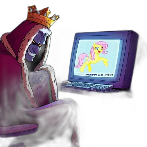 crown, robot, creature, furniture transparent PNG cut-out