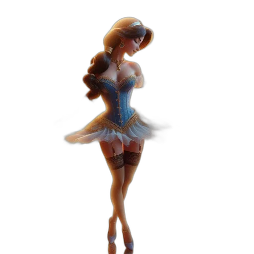 dress, staff, concept art, fantasy art transparent PNG cut-out