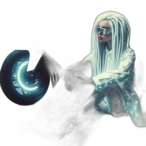 creature, staff, mask, fantasy art transparent PNG cut-out
