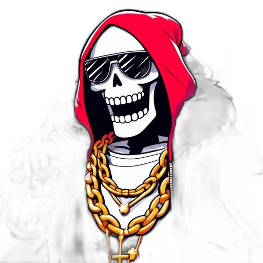 jacket, jewelry, mask, face transparent PNG cut-out