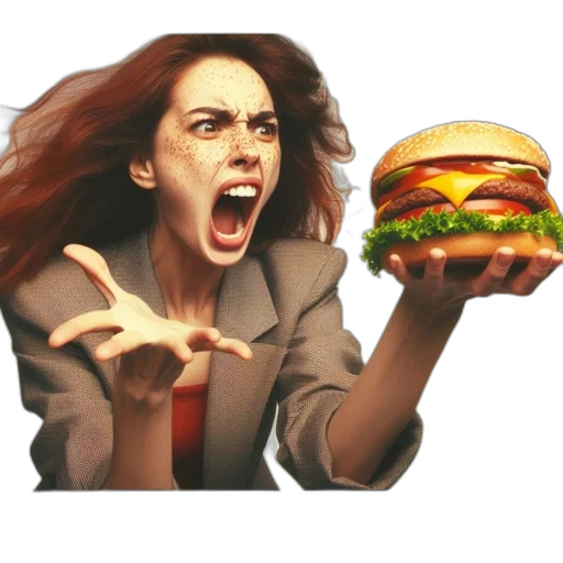 food, face, creature, animal transparent PNG cut-out