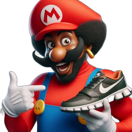 shoes, hat, face, animal transparent PNG cut-out