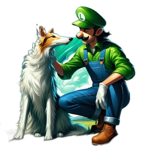 animal, staff, concept art, pixel art transparent PNG cut-out