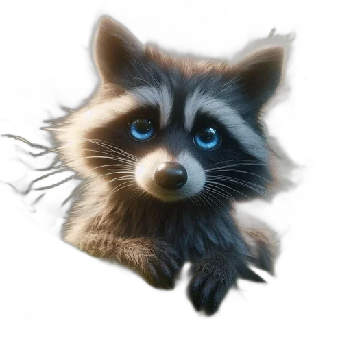 animal, creature, staff, face transparent PNG cut-out