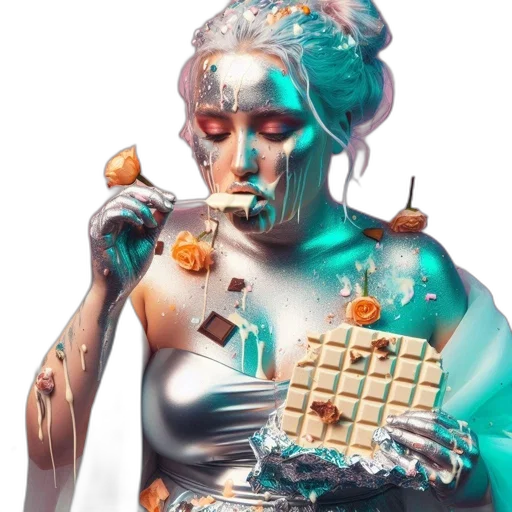 robot, jewelry, food, dress transparent PNG cut-out