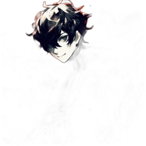 mask, face, hair, creature transparent PNG cut-out