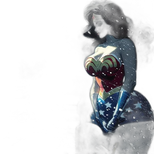 dress, comic book art, concept art, fantasy art transparent PNG cut-out