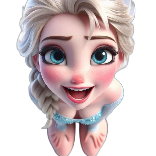 face, dress, crown, jewelry transparent PNG cut-out