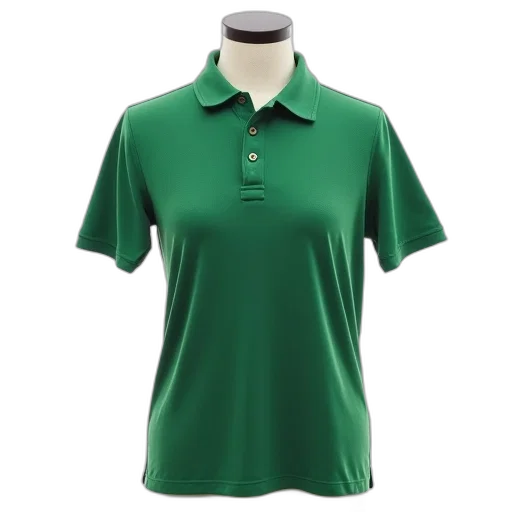 green, polo, shirt, collar transparent PNG cut-out