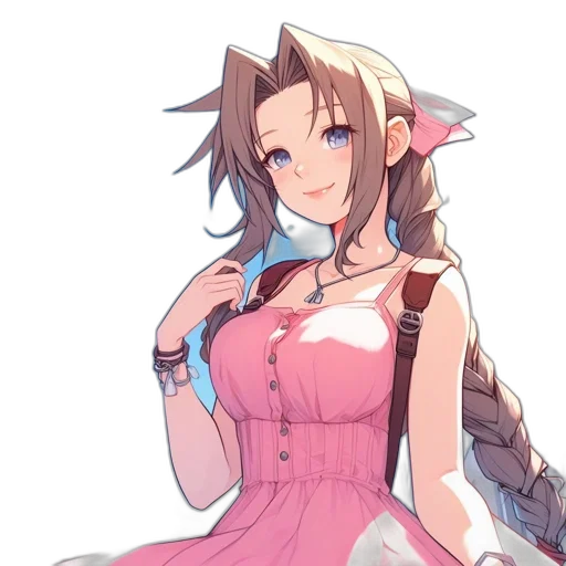 dress, staff, robot, anime transparent PNG cut-out