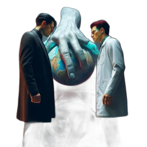 jacket, concept art, comic book art, photorealistic transparent PNG cut-out