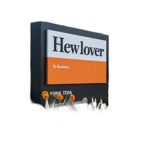 flower, 3d render, hewlower, sign transparent PNG cut-out