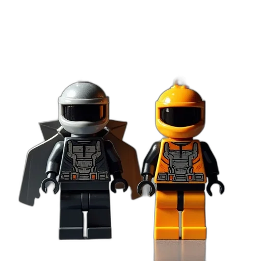 robot, jacket, staff, mask transparent PNG cut-out