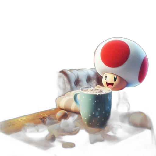 food, robot, hat, creature transparent PNG cut-out