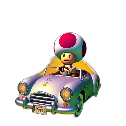 car, robot, 3d render, concept art transparent PNG cut-out
