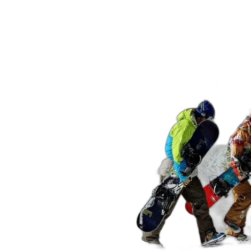 jacket, shoes, 3d render, snow transparent PNG cut-out