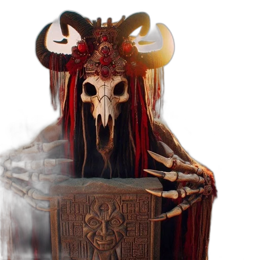 mask, crown, creature, furniture transparent PNG cut-out