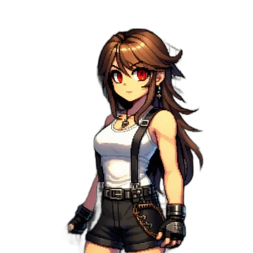 staff, weapon, dress, pixel art transparent PNG cut-out