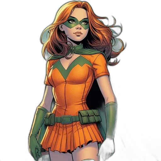 comic book art, concept art, fantasy art, cartoon transparent PNG cut-out