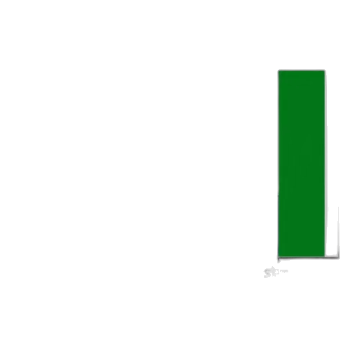green, bar, chart, titled transparent PNG cut-out