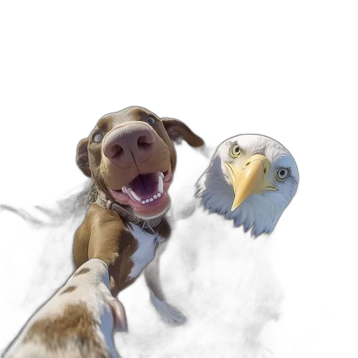 animal, photorealistic, 3d render, concept art transparent PNG cut-out