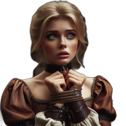 face, dress, photorealistic, fantasy art transparent PNG cut-out