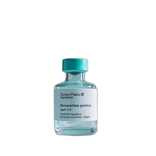 bottle, benzathine, penicillin, injecting transparent PNG cut-out