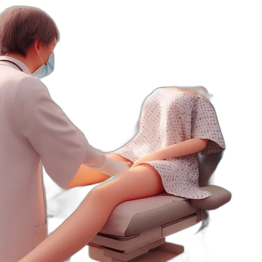 medical, setting, female, cartoon transparent PNG cut-out