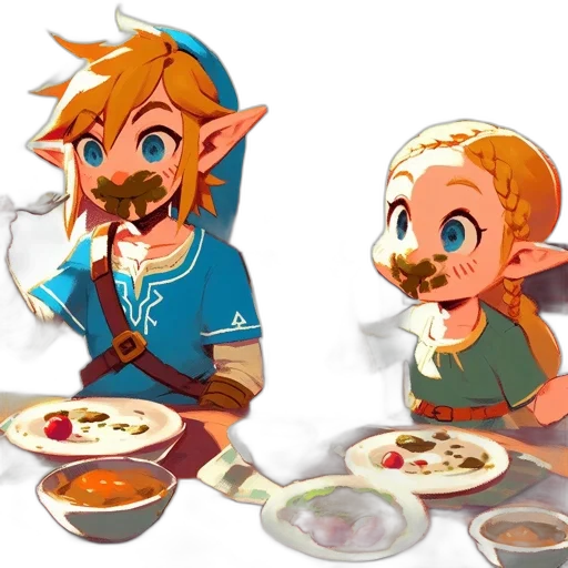 food, concept art, pixel art, fantasy art transparent PNG cut-out