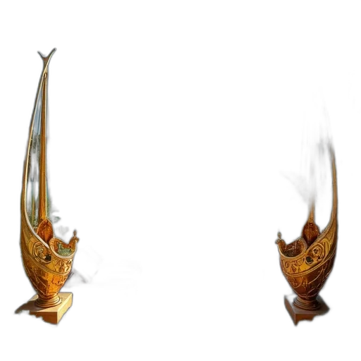 dragon, staff, crown, creature transparent PNG cut-out