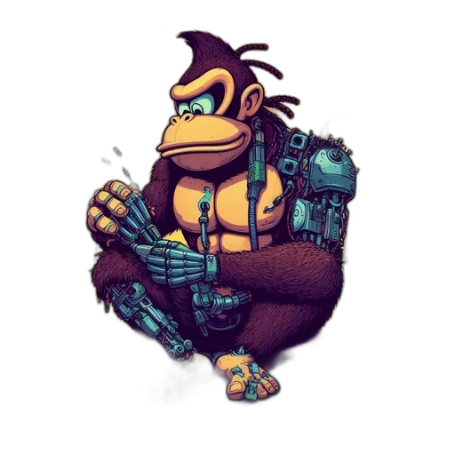 animal, robot, creature, concept art transparent PNG cut-out