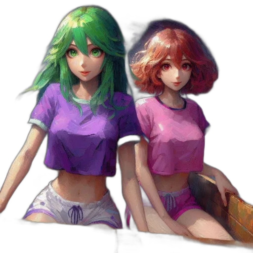 pixel art, concept art, fantasy art, anime transparent PNG cut-out