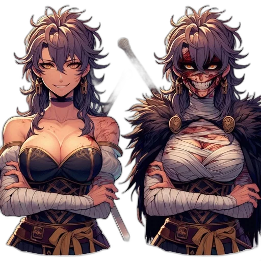 mask, concept art, fantasy art, anime transparent PNG cut-out