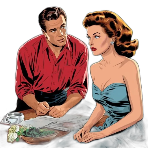 food, dress, comic book art, cartoon transparent PNG cut-out