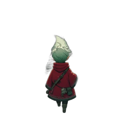 staff, hat, jacket, mask transparent PNG cut-out