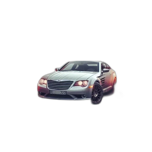 car, 3d render, photorealistic, surrounded transparent PNG cut-out