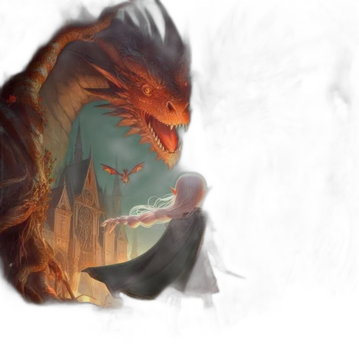 dragon, mask, creature, face transparent PNG cut-out