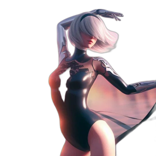 robot, dress, mask, dragon transparent PNG cut-out