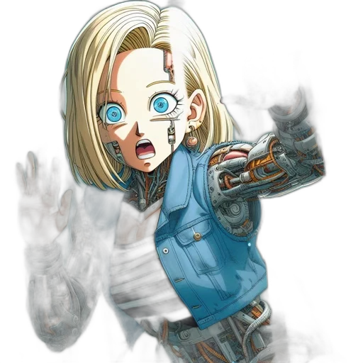 weapon, staff, robot, face transparent PNG cut-out