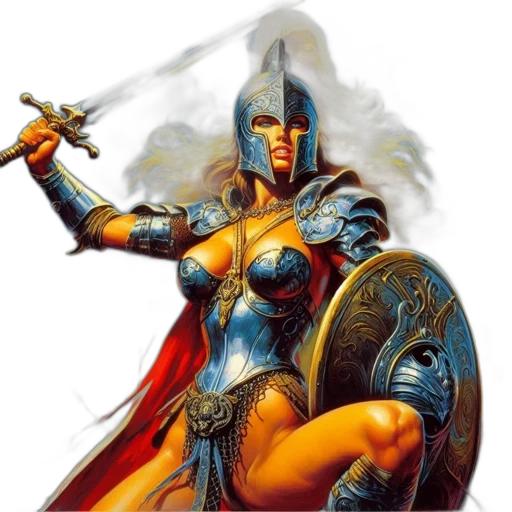 sword, fantasy art, concept art, comic book art transparent PNG cut-out