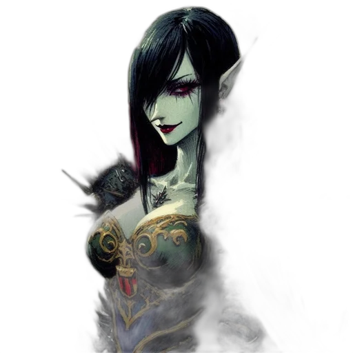 staff, jewelry, mask, fantasy art transparent PNG cut-out