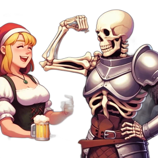 robot, comic book art, concept art, pixel art transparent PNG cut-out
