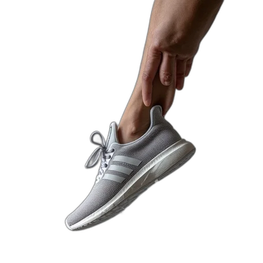 shoes, weapon, 3d render, photorealistic transparent PNG cut-out