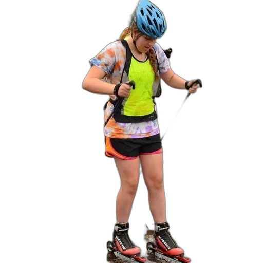 person, wearing, helmet, carrying transparent PNG cut-out