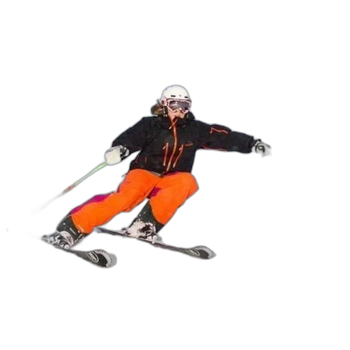 jacket, staff, robot, creature transparent PNG cut-out