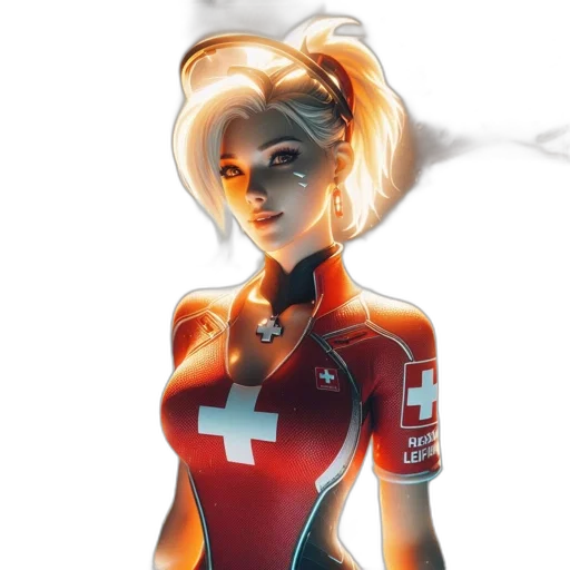 staff, robot, comic book art, concept art transparent PNG cut-out
